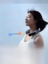 首掛け型ミニ冷風扇【ポータブル・コンパクト・スマート機能搭載】