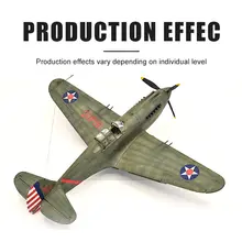 組み立て式模型 飛行機【Curtiss P40B ウォーホーク】