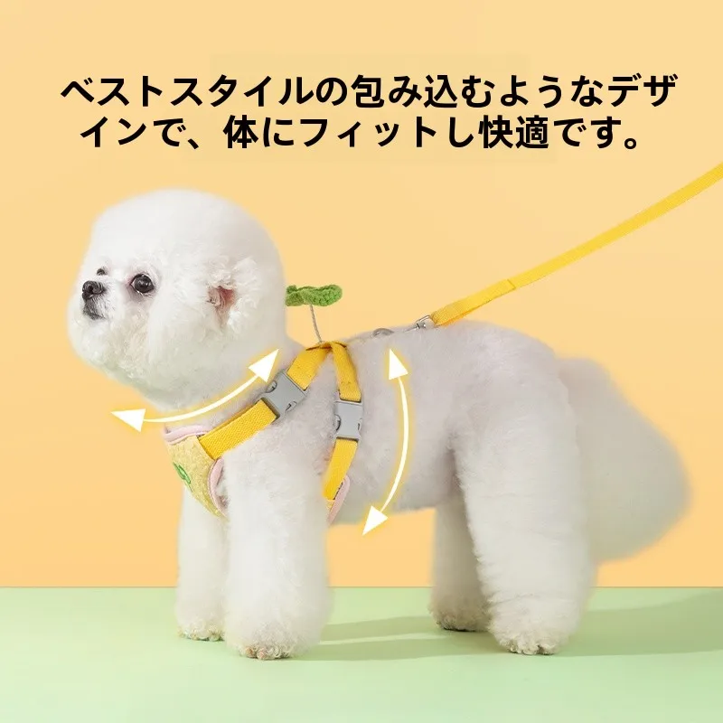 hipidog ハーネス型犬用リード：小型犬向けの散歩サポートに最適な設計