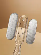 かかと磨き器 家庭用 両面ステンレス製のフットファイル