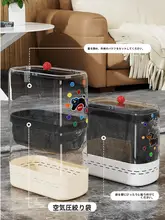 可愛いデザインの家庭用ゴミ箱【蓋付き・トイレ・リビング・寝室用】