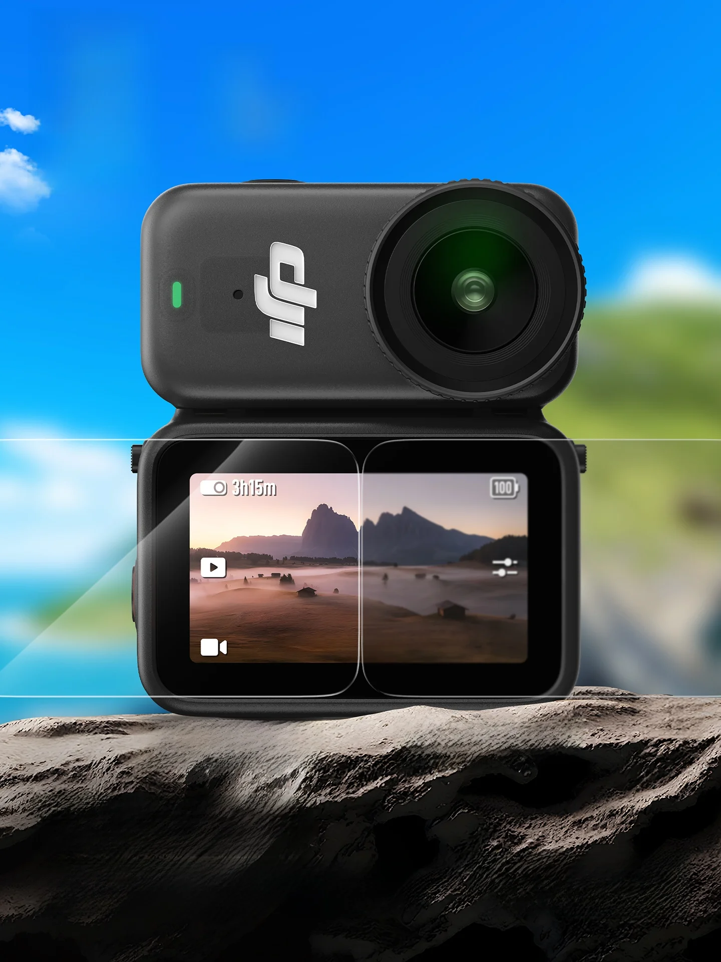 SmartDevil Osmo Nano用強化ガラスフィルム：高透明・反射防止で画面保護を実現