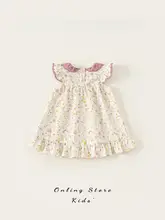女の子用 夏のドレス【プリンセススタイル・軽やかで可愛い】