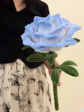 手作りDIY材料キット 巨大なローズの造花【特別なギフトに最適】
