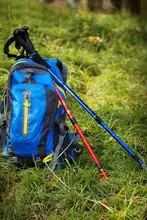 超軽量 折りたたみ式 登山杖【防滑・伸縮タイプ・アウトドア用】
