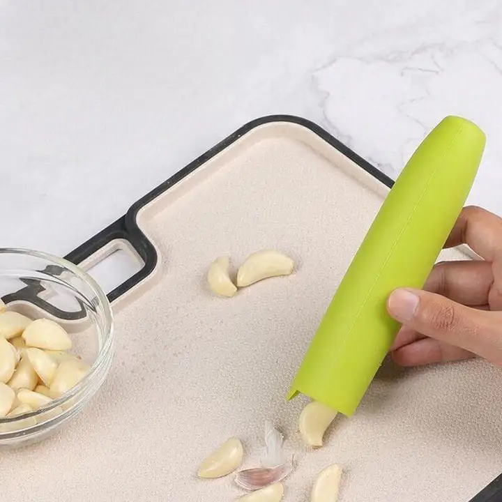 手動にんにく剥き器【キッチン用・簡単操作・極上の柔らかさ】