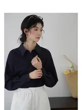 おしゃれなデザイン！フレンチスタイルの襟付きシャツジャケット【シワになりにくい】