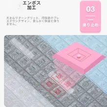 赤ちゃん用クッションマット【泡沫製・床用・子供のハイハイマット】
