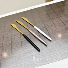 ステーキ用ステンレスナイフ【刃部分にギザギザ・ダイニング用】