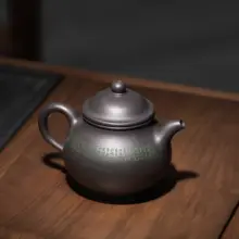 宜興紫砂茶壺【手作り・ウ泥・高級工芸】