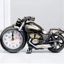 バイクデザインのデスクトップ置き時計【小学生向け・電池式・男の子向け】