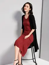 涼しさをキープ！軽やかで柔らかなアイスシルク日焼け防止カーディガン【ミディ丈・ゆったりデザイン・編み物】