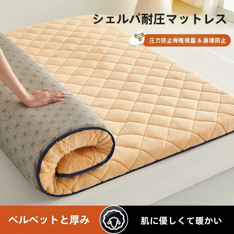 羊毛フランネル製冬用厚手マットレス：保温性と急速加熱機能が実証された実用性