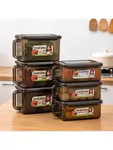 食品保存に最適！多用途冷蔵庫用収納ボックス【細長い野菜・卵・麺類の整理に】