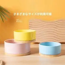 ハペット 猫用恒温飲水機【陶器製・冬用・大口径・ヒーター付き】