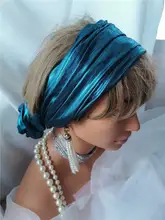 スタイリッシュなヘアバンド【光沢感・多機能・カジュアルデザイン】