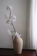 花束 人工花 飾り 花瓶 桃の花 梅の花 ラグジュアリー シルク 高級