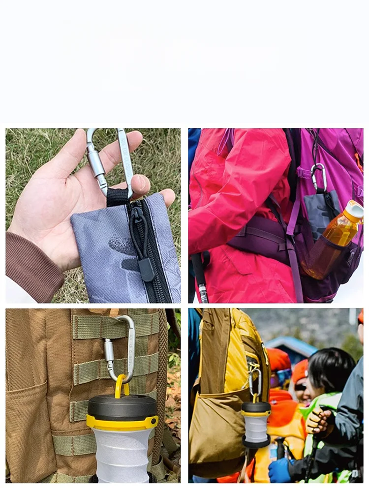 キャンプ道具を節約調達｜実際に使ってみた結果 - D型登山カラビナの実用性と価格戦略