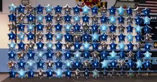 18インチ五角星アルミホイルバルーン【ヘリウム用・星形】
