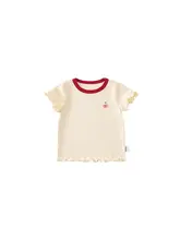 子供用 夏用短袖Tシャツ【可愛いデザイン・女の子用・コットン素材】（セットアップ対応）