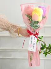 タオルフラワーブーケ【ローズデザイン・ギフト用・ビジネス向け】