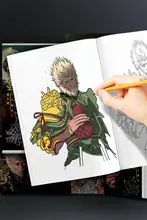 黒神話悟空 アニメ線画塗り絵本【子供向け・簡単なスケッチ・基礎トレーニング】