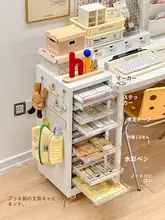 移動可能なスチール収納キャビネット【大容量・引き出し式・文具収納に最適】