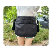 収納力抜群！牛津製 男女兼用ウエストバッグ【多機能・アウトドア向け・超厚手】