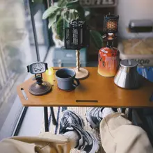 燕十山 アウトドア折りたたみテーブル【ソロ用・コーヒーテーブル・携帯可能・連結可能】