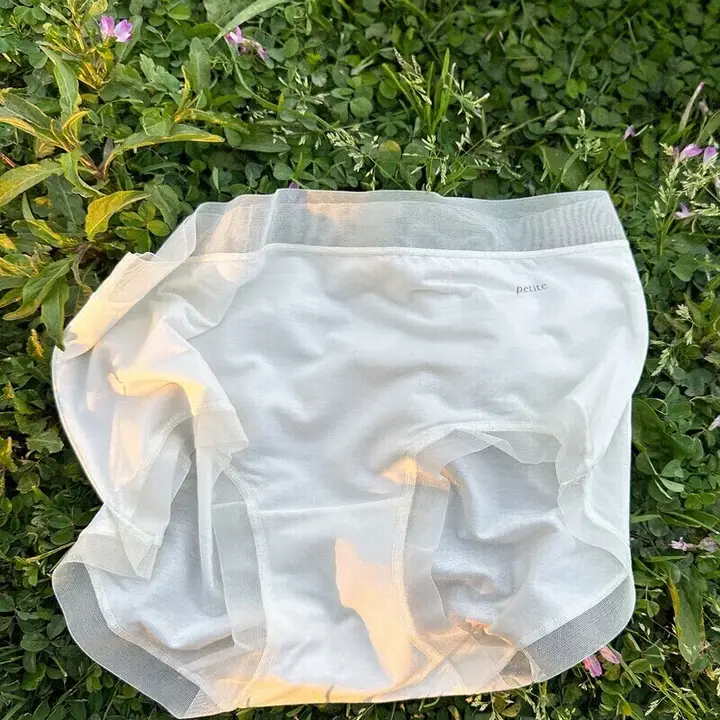 極上の柔らかさ モダール女性用中腰ヒップハンカチ風レースパンツ