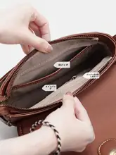 本革製 ミニショルダーバッグ【レトロスタイル・通勤用・柔らかい質感】
