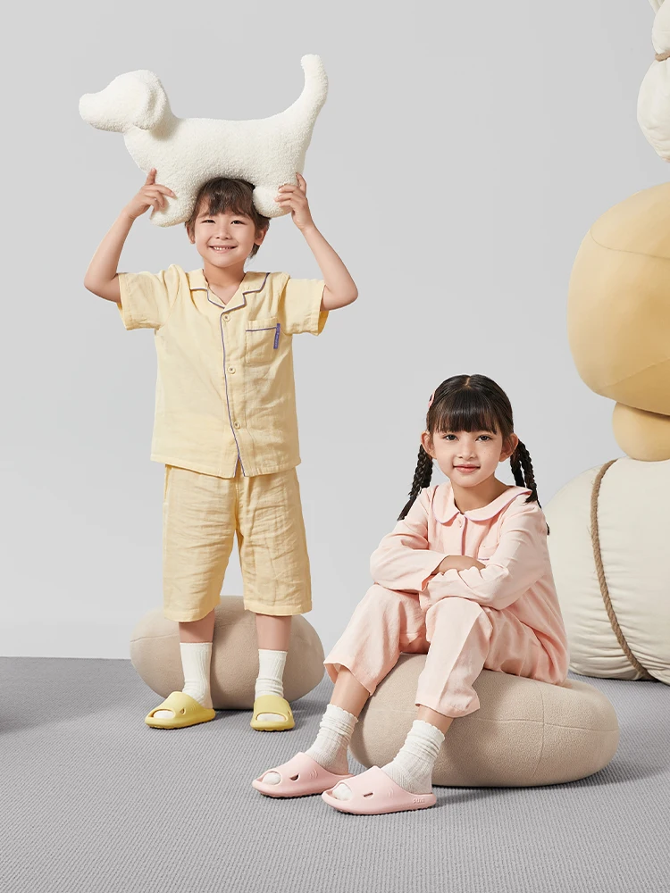 子供用夏季室内スリッパ：防滑・通気性に優れたEVA素材の子ども向け涼拖