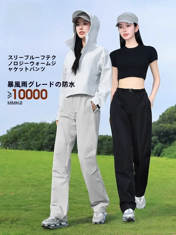Camel 防風防水スキー登山パンツ：暴風雨レベルの防水性と裏起毛による冬期保暖性能