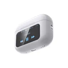 タッチパネル付きANCノイズキャンセリングワイヤレスBluetoothイヤフォン【充電ケース・スポーツ・通話・音楽対応】