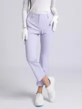 高弾性 レディース ゴルフパンツ【韓国デザイン・カジュアル・九分丈・夏用】