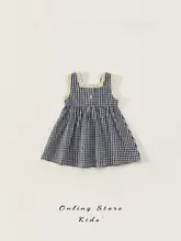 女の子用の無袖Aラインワンピース【プリンセスデザイン・夏用】