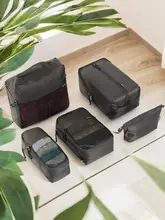 NextPacker 旅行用軽量収納バッグセット【防水・仕切り付き・衣類・靴収納用】