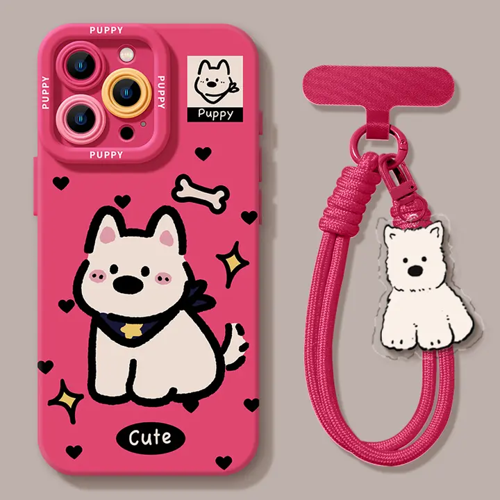 iPhone用 ケース【猫のグラフィック・シリコン製・ユニセックス】