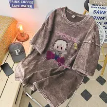 極上の柔らかさ コットン製 メンズ半袖Tシャツ【ウォッシュ加工・夏用・おしゃれなデザイン】