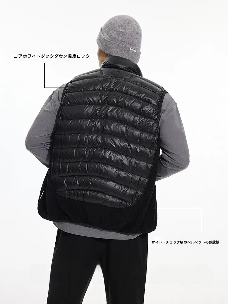 30代の男性が着やすいメンズパーカーブランドは？軽量防風ダウンベストが解決するリアルな悩み