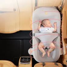 車用ベビー寝床【後部座席用・快適なマット】