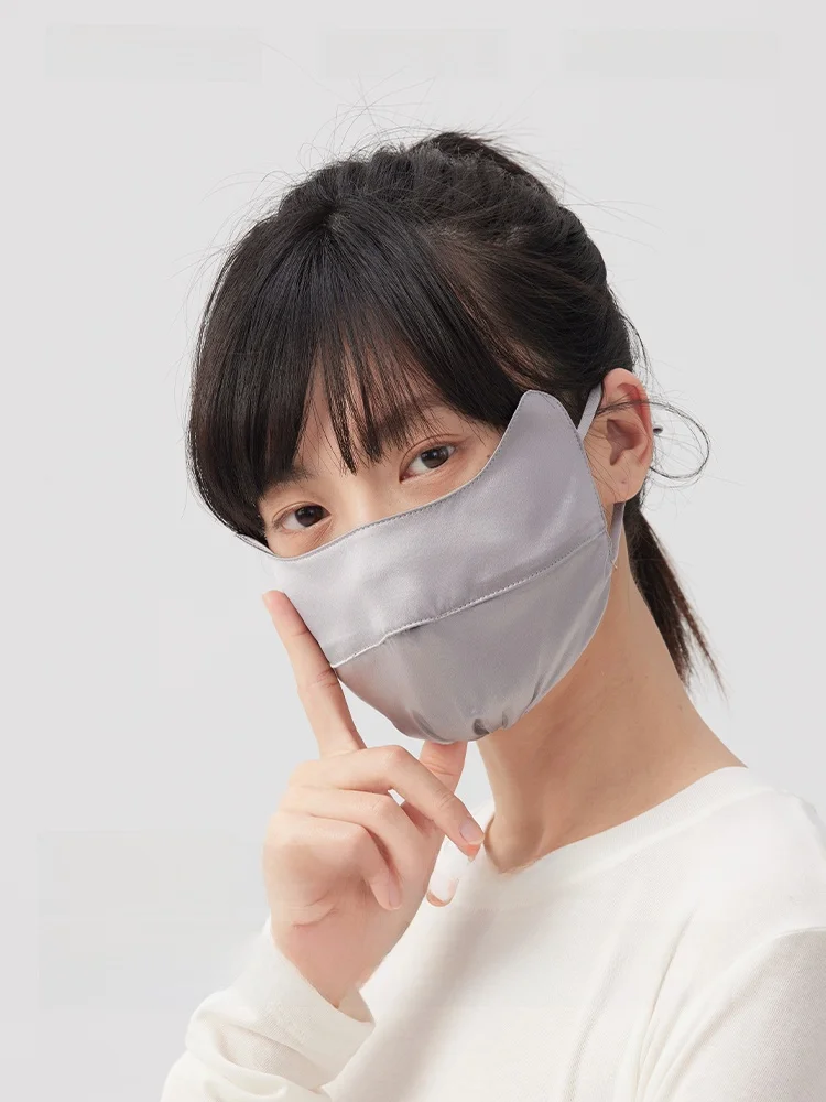 真 silk製 UVカットマスク：マスク蒸れ防止のための高機能蚕絲素材解説