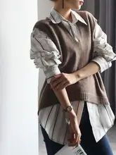 Warmo アルパカウールニットベスト【春秋冬用・ノースリーブ・ショート丈】