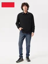 快適なデザインのデニムパンツ【カジュアル・春用・ロングタイプ】