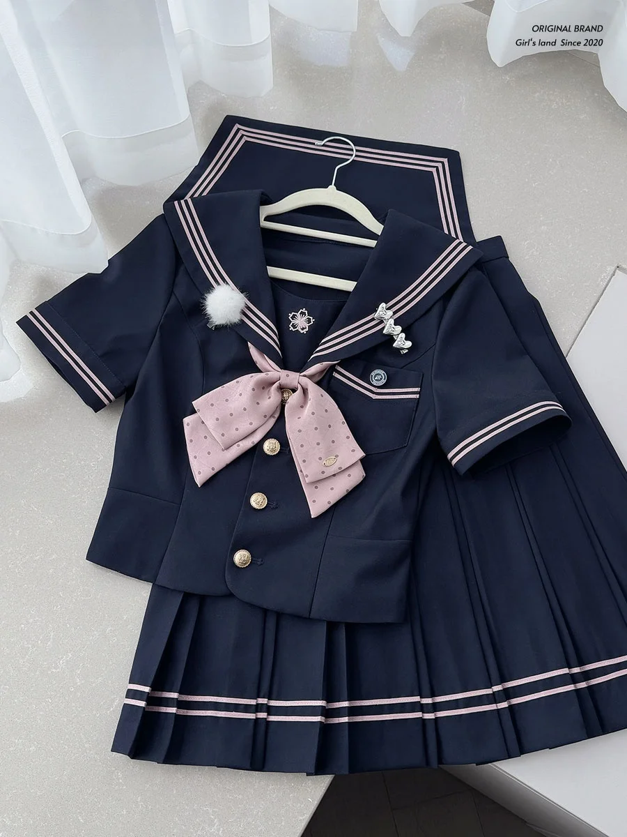 夏季サマーセーラー襟JK制服・オリジナルデザインショートスリーブシャツ（セットアップ対応）の特徴と選び方