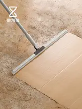 Lazy Corner 便利な角落用魔法モップ【床用・水切り機能付き・シリコン製】