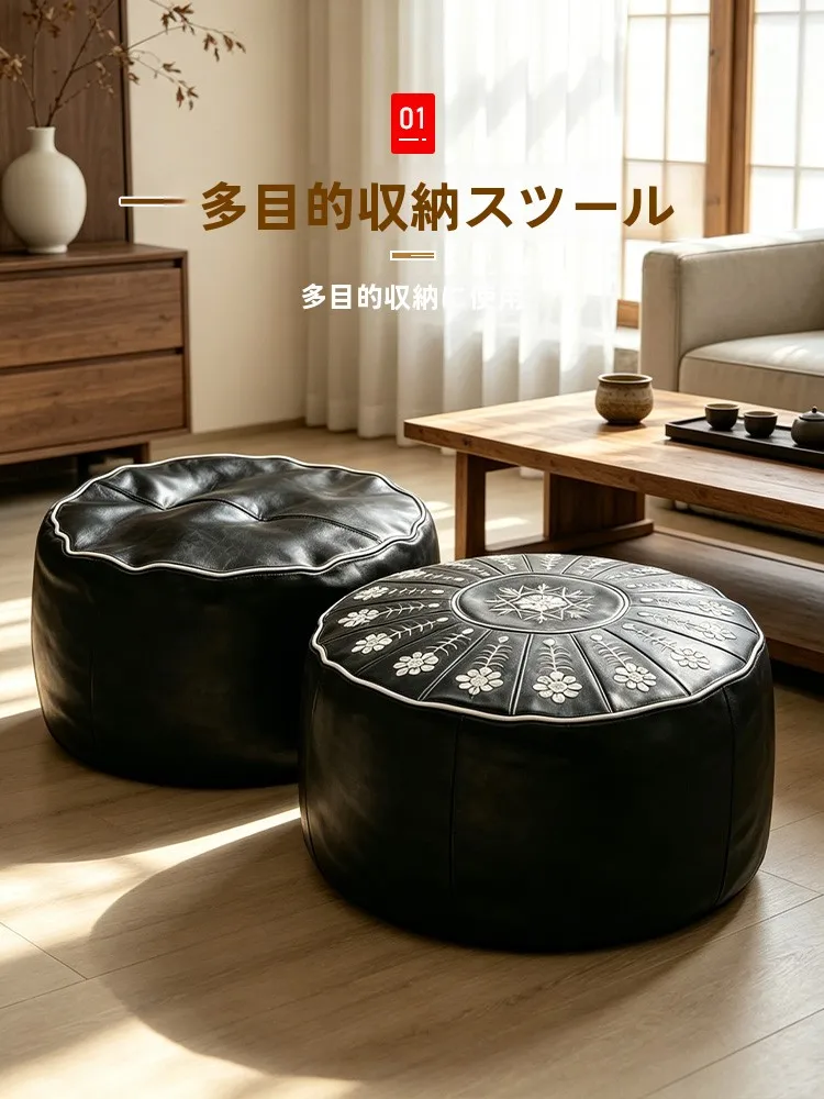 収納スツール【クッション付き・リビングや寝室用・靴替えにも最適】：おしゃれで機能性と耐久性を両立