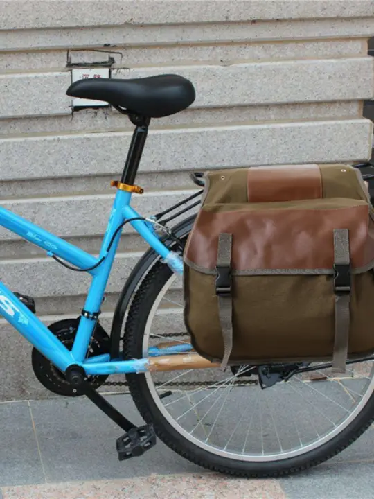 自転車用サドルバッグ【登山自転車・電動バイク用・後部座席取り付け】
