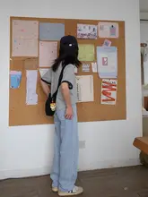 高腰デニムパンツ【エクストラスモール・九分丈・浅い青色・小柄向け】