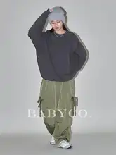 フラワーデザインのピンクパーカー【ルーズフィット・フランス風・立体感】